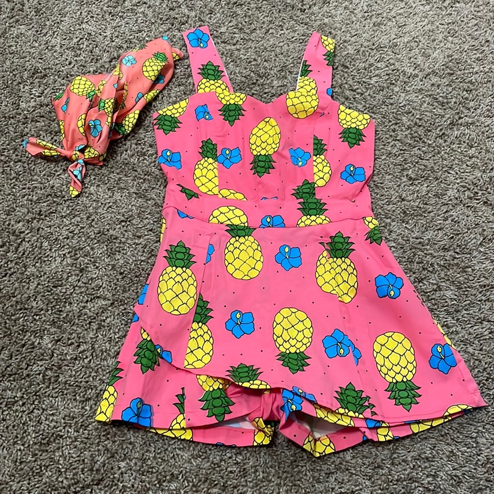 Sourpuss | Pineapple Romper